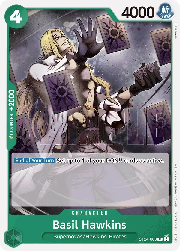 Carta Basil Hawkins (ST24-003)