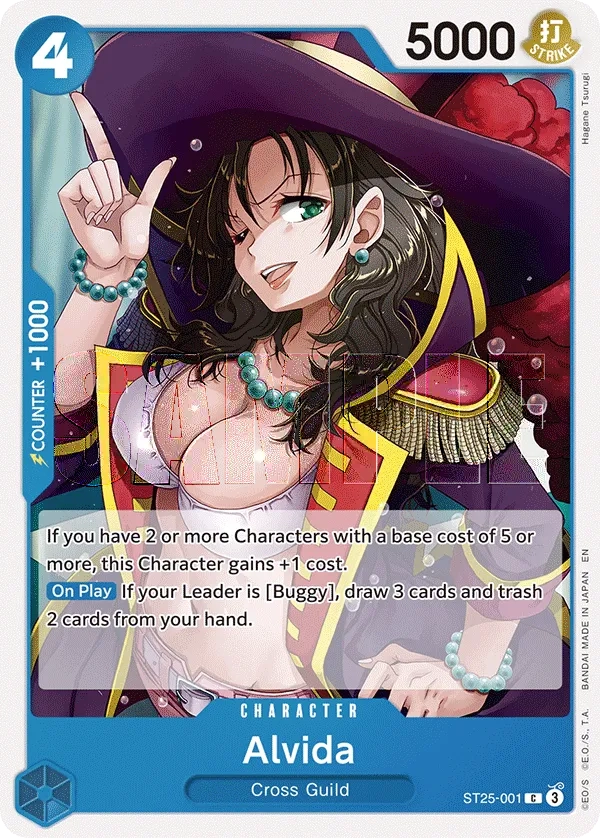 Carta Alvida (ST25-001)
