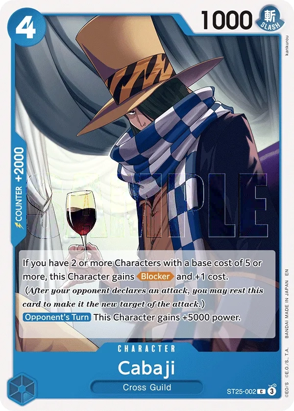 Carta Cabaji (ST25-002)