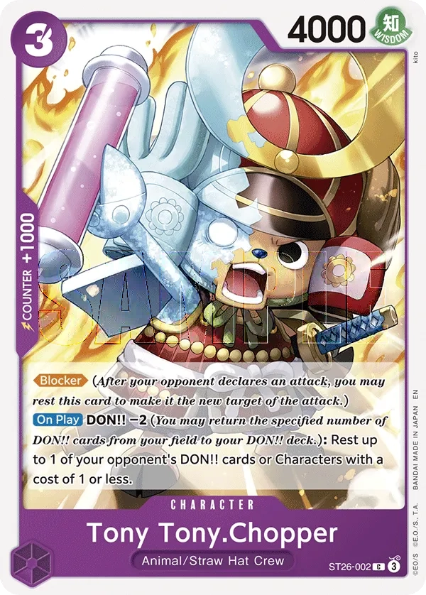 Carta Tony Tony.Chopper (ST26-002)
