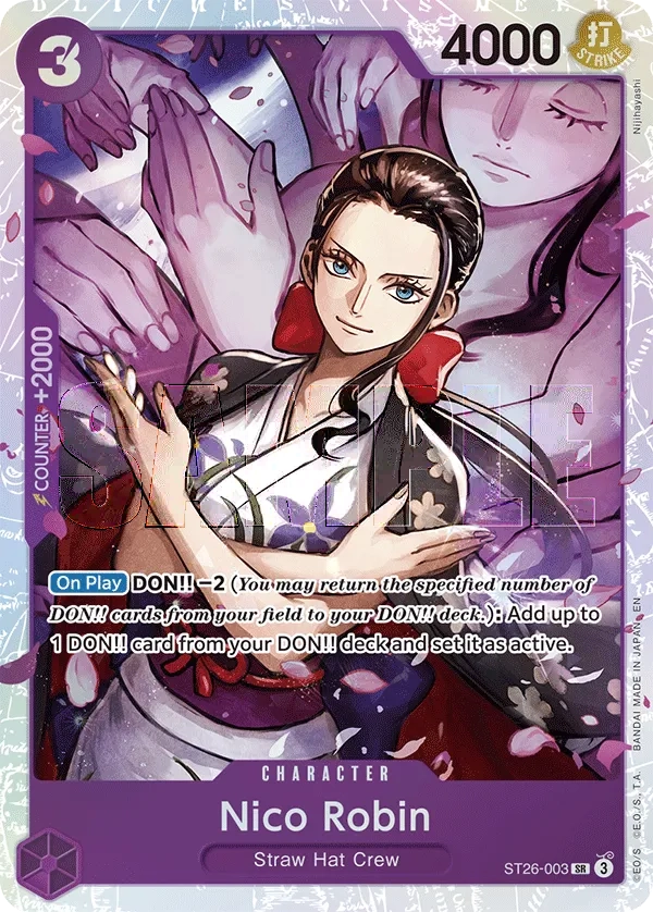 Carta Nico Robin (ST26-003)