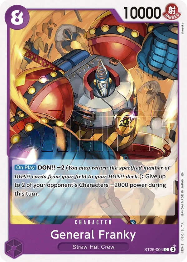 Carta General Franky (ST26-004)