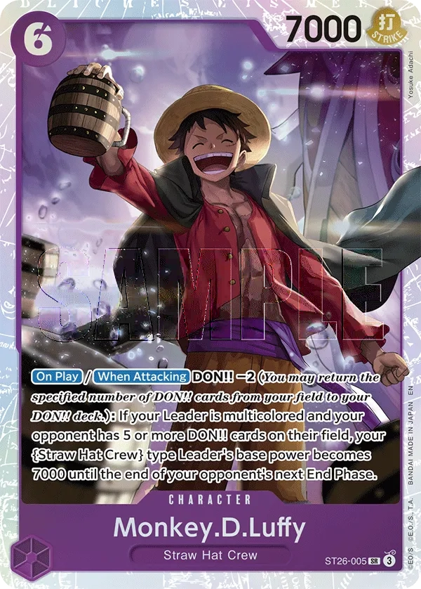 Carta Monkey.D.Luffy (ST26-005)