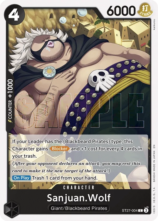 Carta Sanjuan.Wolf (ST27-004)