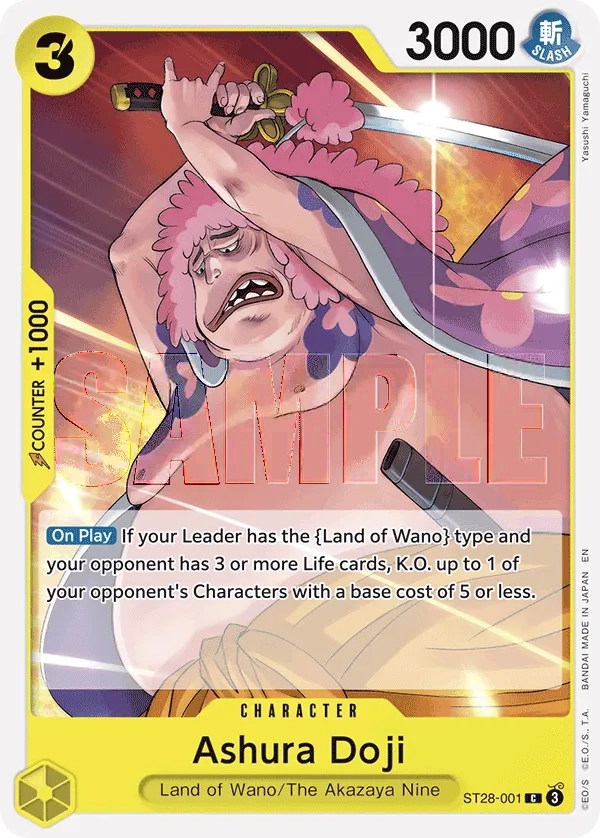 Carta Ashura Doji (ST28-001)