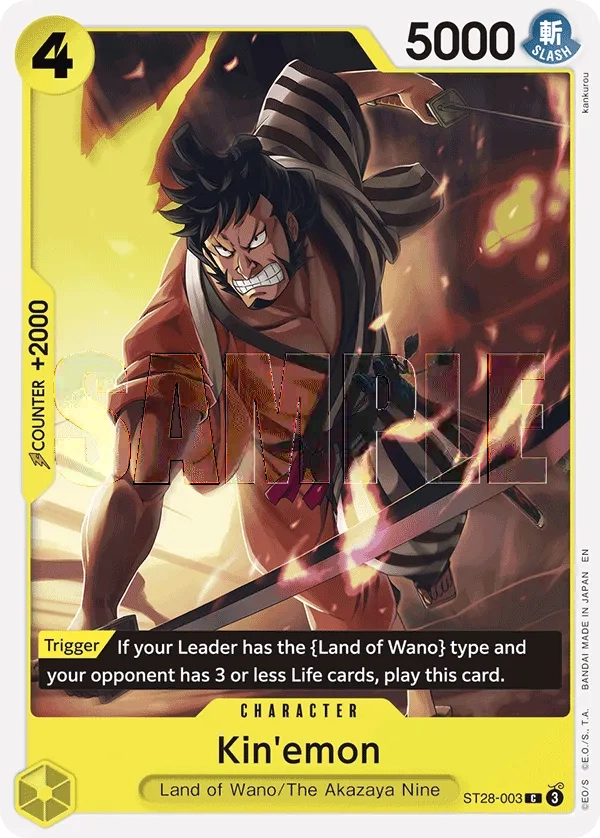 Carta Kin'emon (ST28-003)