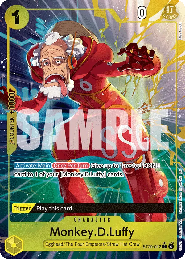 Carta Monkey.D.Luffy (ST29-012)