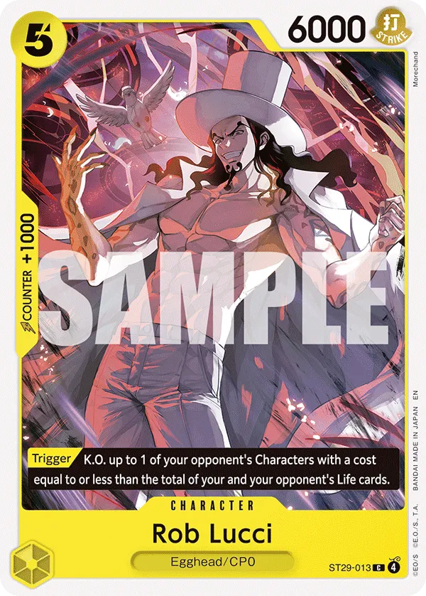Carta Rob Lucci (ST29-013)