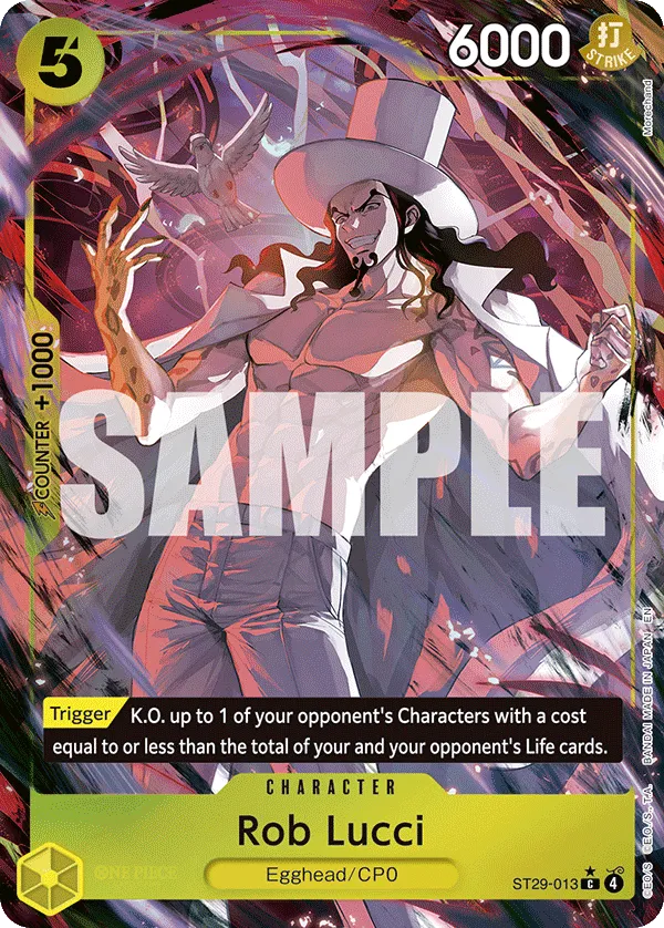 Carta Rob Lucci (ST29-013)