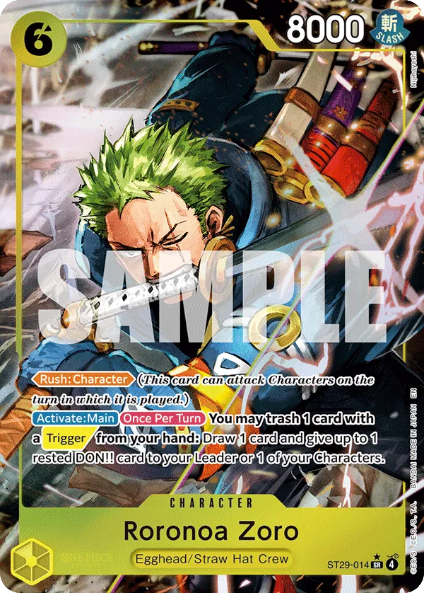 Carta Roronoa Zoro (ST29-014)