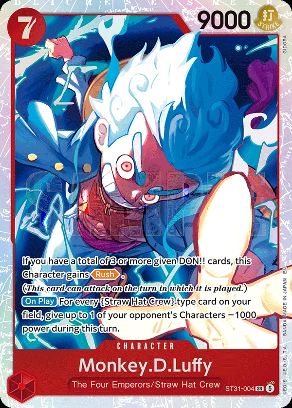 Carta Monkey.D.Luffy (ST31-004)