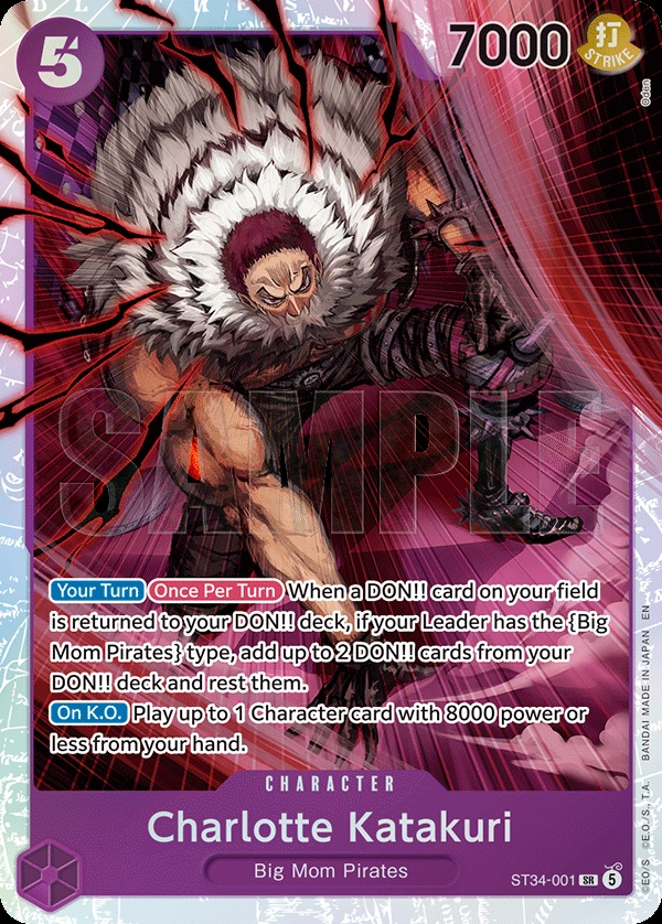Carta Charlotte Katakuri (ST34-001)