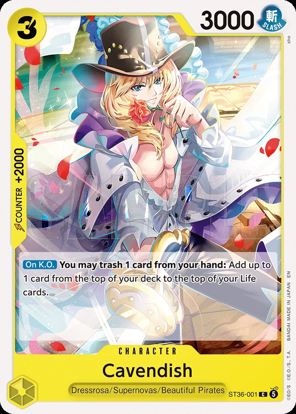 Carta Cavendish (ST36-001)