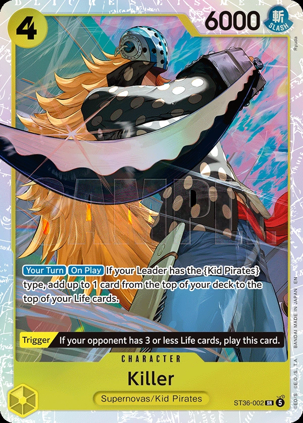 Carta Killer (ST36-002)